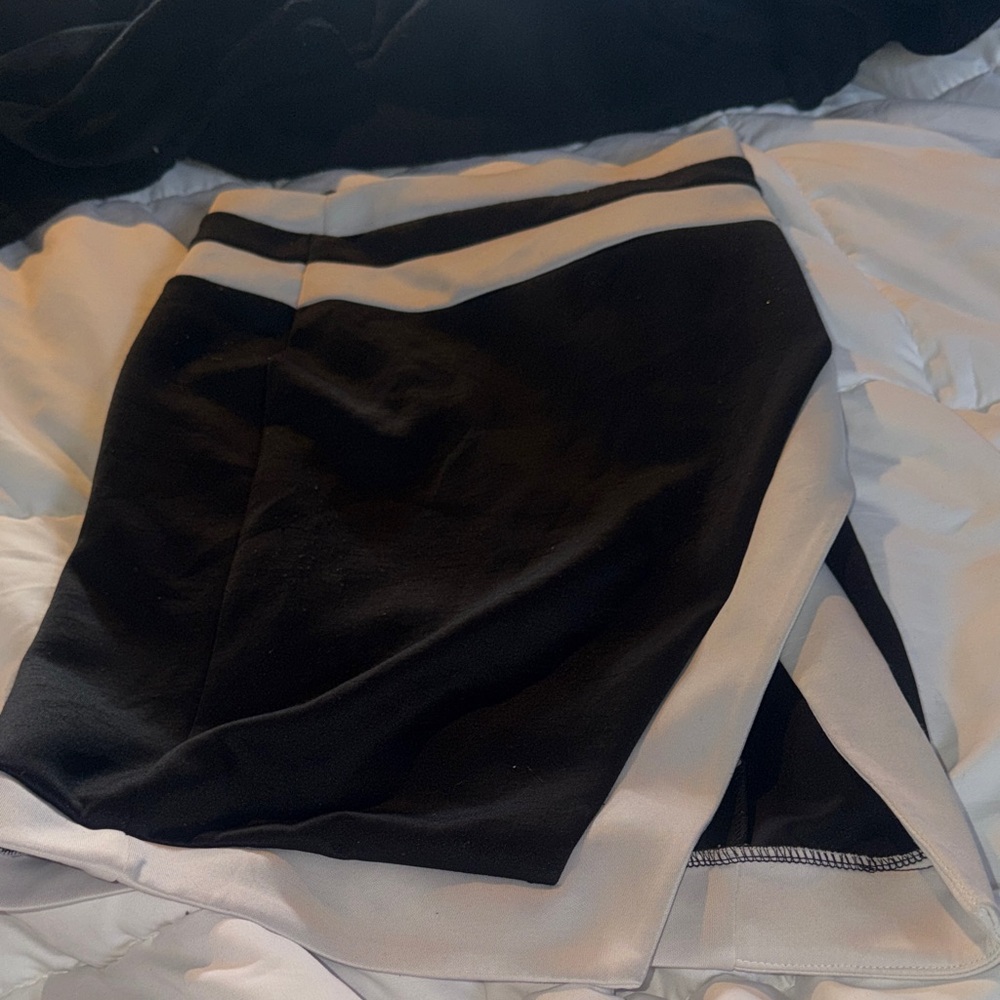 Black and White Skirt